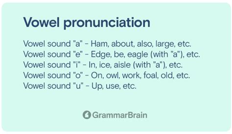 Understanding Vowels and Consonants (Examples, Definitions, .